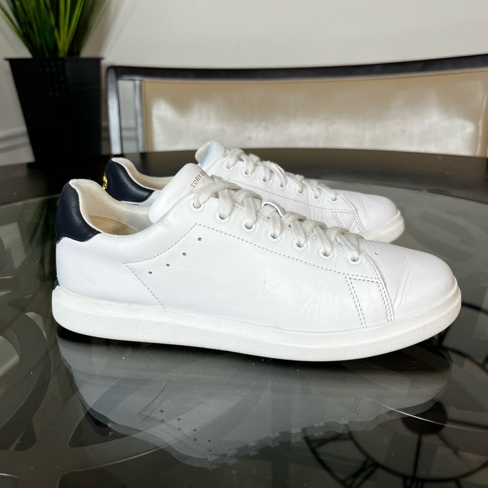 Tory Burch Howell Court sneakers Women’s Sz 8.5 - Picture 2 of 5